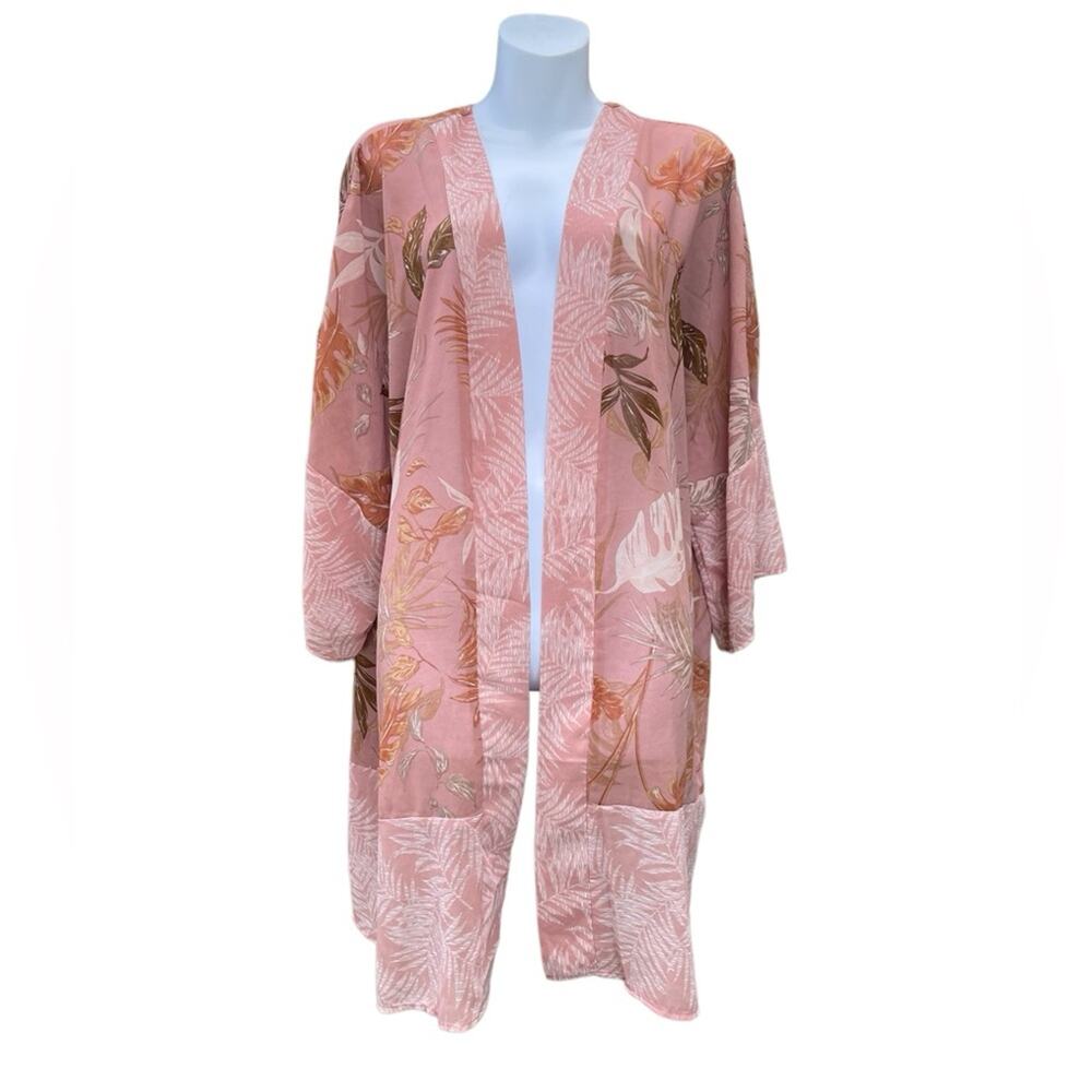 L.I.F.E Love is for Eternity BoHo rose kimono